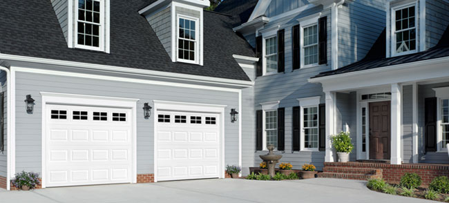white-garage-doors
